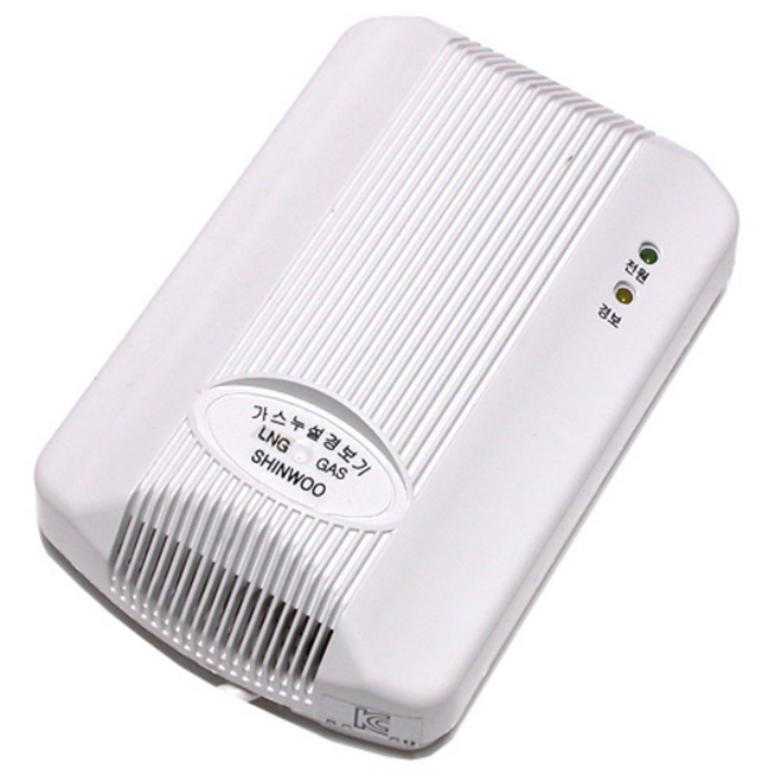 신우 가스경보기 LNG LPG 도시가스 누출경보 누설감지기, 1개, 백색