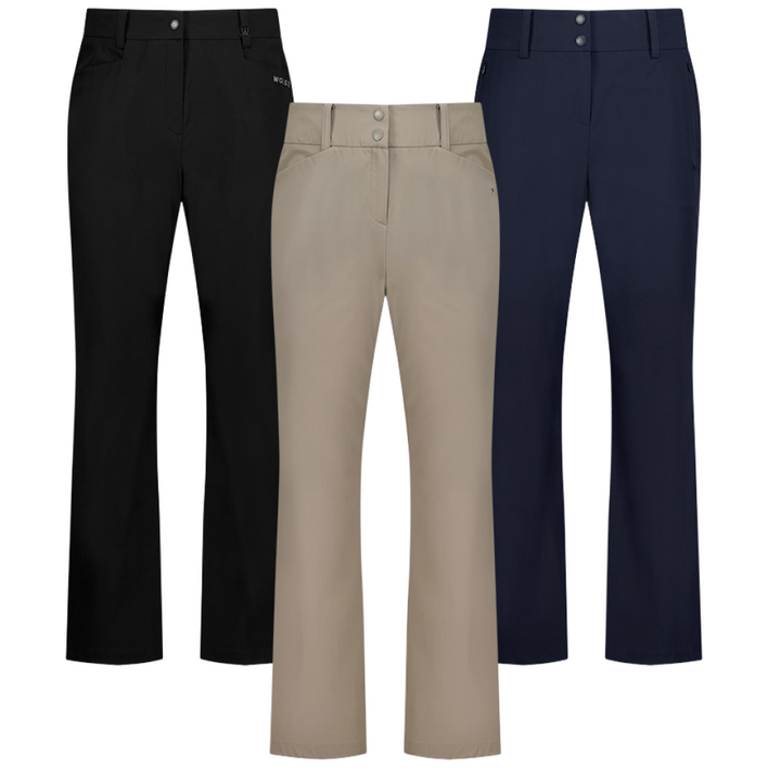 [울시] 여성 스판 본딩 밴딩 골프 팬츠 여름용