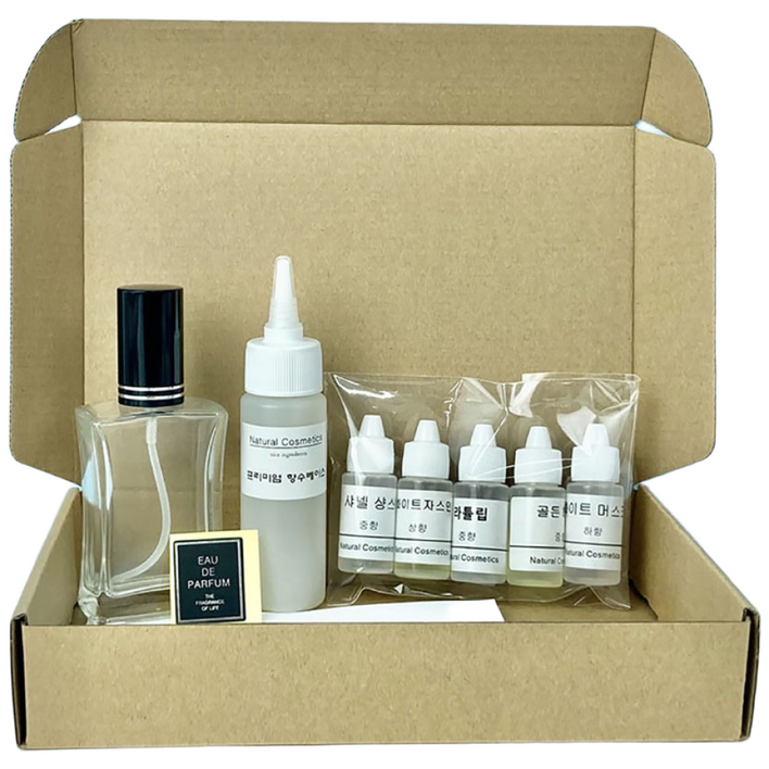 투베이스 조향 향수 만들기 화장품 체험 DIY 키트 60ml(유리용기)