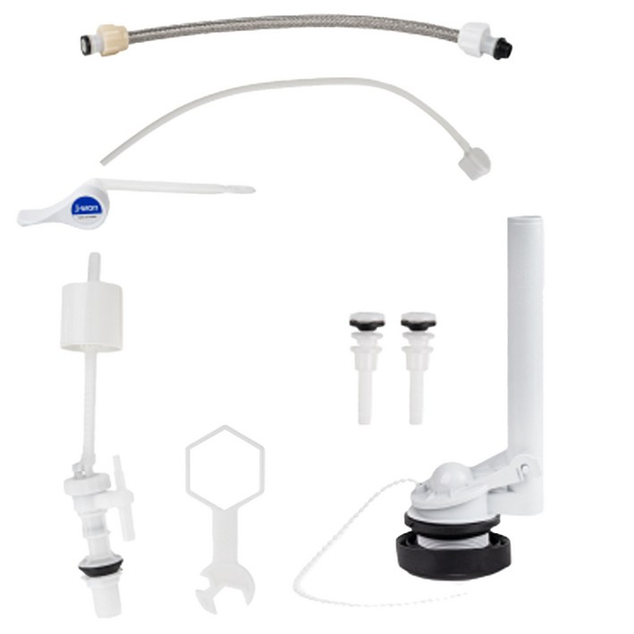 두진 바스 무소음 양변기 부속품 전면 내림 핸들용  조립 공구 세트, 단일색상
