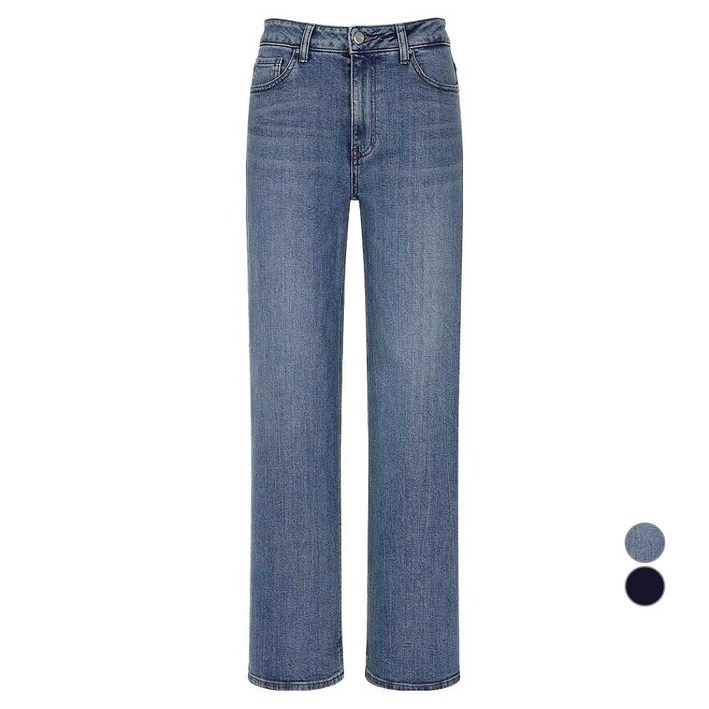 게스 여성용 베이직 와이드 팬츠 사계절용 YO3D0155