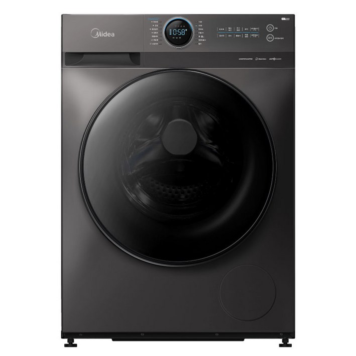 [10% 환급가전] 마이디어 드럼 세탁기 MF200W120B/TT-KR 12kg 방문설치, 실버, MF200W120B/TT-KR