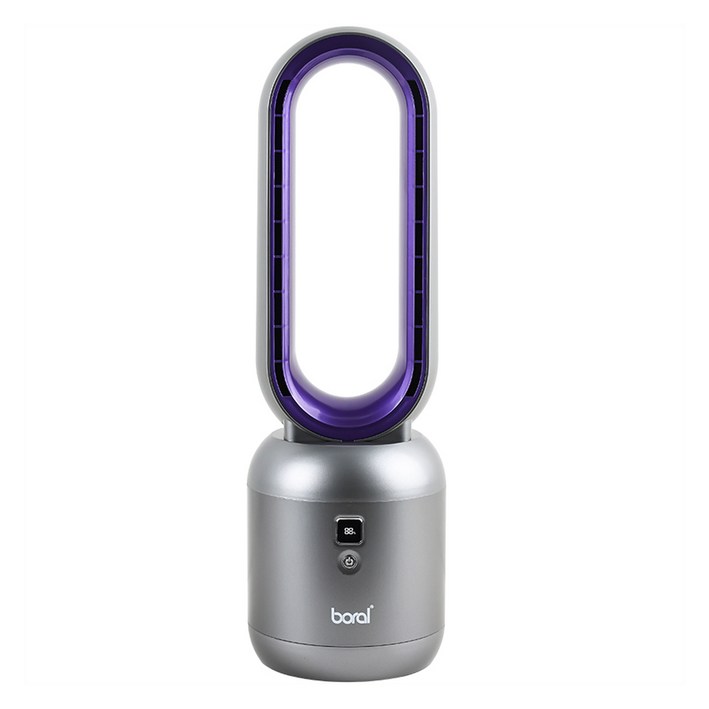 보랄 BLDC 무선 USB C타입 미니 6단 날개없는 저소음 선풍기 BRV145UF, BRV145UF퍼플