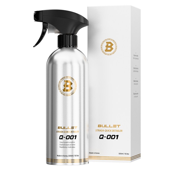 불렛 스트라다 퀵 디테일러 물왁스 Q001, 500ml, 1개
