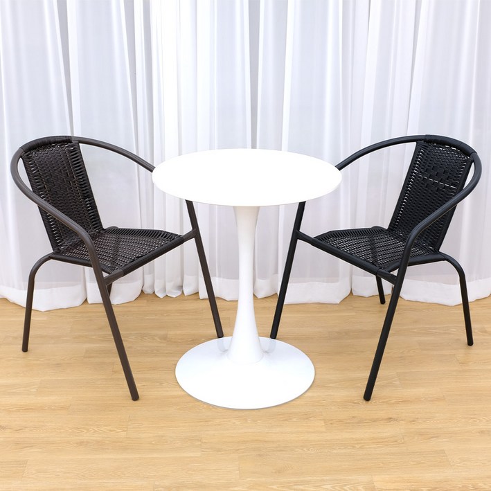 오에이데스크 라탄 야외의자