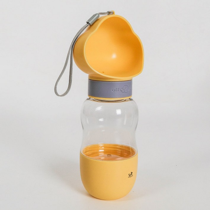 딩동펫 반려동물 2 in 1 클라우드 휴대용 물병