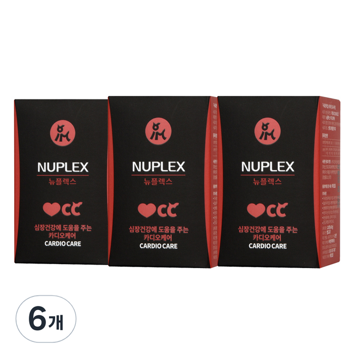 아이앤지메딕스 반려동물 뉴플렉스 영양제, 120정, 심장, 6개