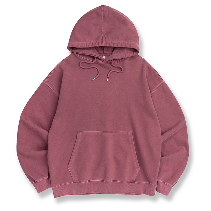 일루소 600G 피그먼트 워싱 후드티