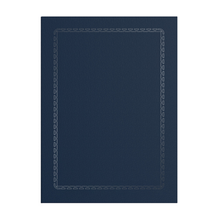 인터탑 지례쟈상장케이스 완자있음 22 x 31cm, A4 size, 5개, 곤색