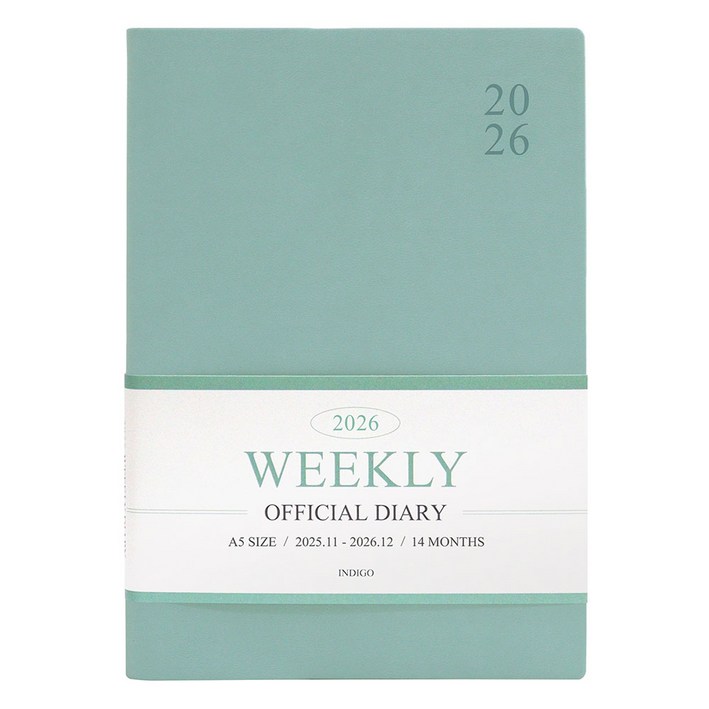 2026 오피셜 A5 위클리 다이어리