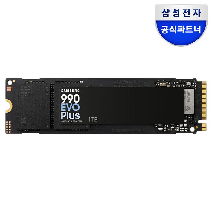 삼성전자 990 EVO Plus M.2 NVMe SSD, 990EVO PLUS MZ-V9S1T0BW, 1TB