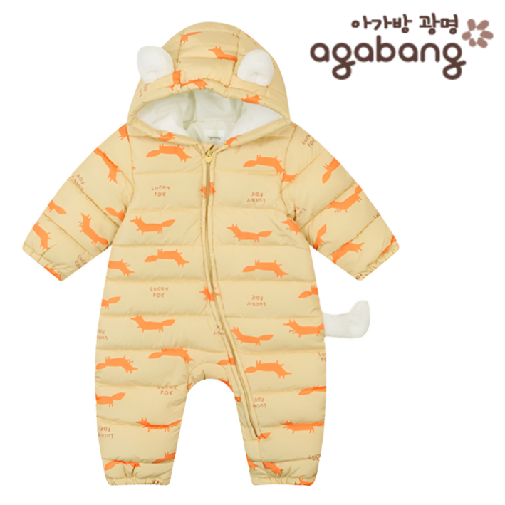 [아가방 우주복] 노우나염웰론우주복 신생아 백일아기 면 출산 백일 돌 선물하기 P7