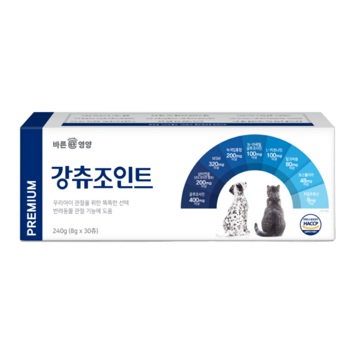 바른뉴트리펫 강츄조인트 강아지 고양이 관절 슬개골 영양제 콘드로이친, 강츄조인트, 1개, 뼈관절강화 바른뉴트리펫 강츄조인트 강아지 고양이 관절 슬개골 영양제 콘드로이친, 강츄조인트, 1개, 뼈관절강화