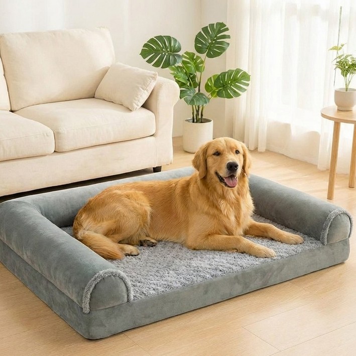 루미에르히피펫 대형견 방석 특대형 커버분리 애견 쿠션 강아지 방석