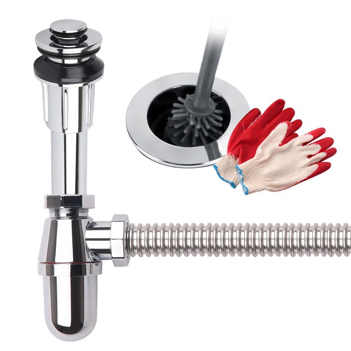 국산 일체형 스텐레스 트랩 자동팝업 세트 옵션 선택