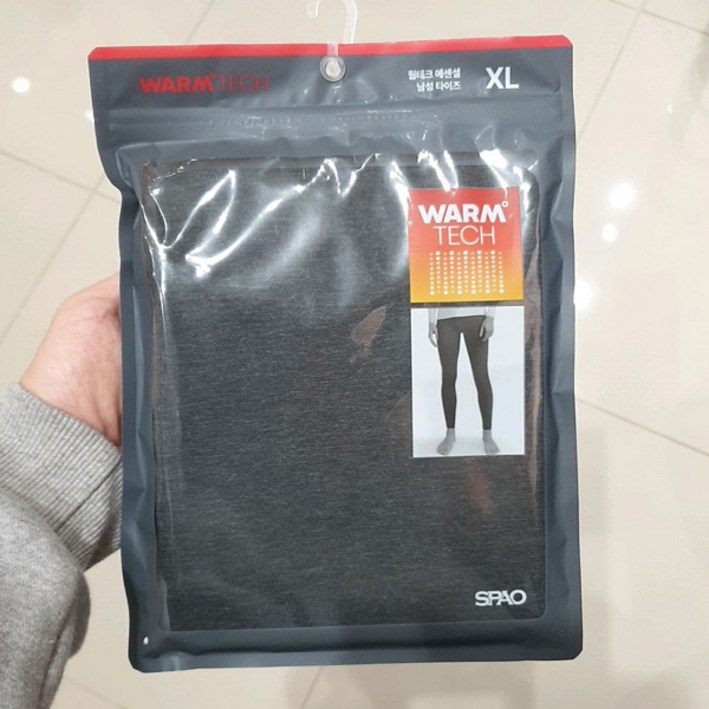 스파오 웜 테크 남성 타이즈