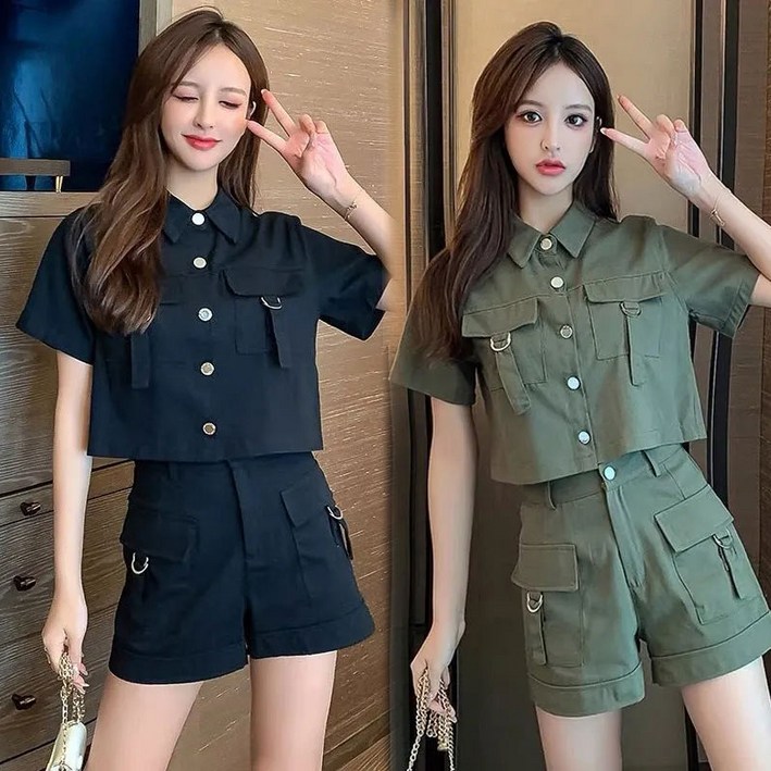 DarjinQD 여름 반팔 상하의 세트 SET BH391