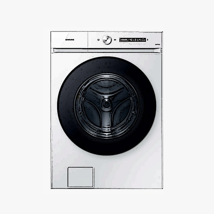 [삼성전자] 드럼세탁기 비스포크 그랑데 AI 21kg, 화이트 WF21CB6650BW