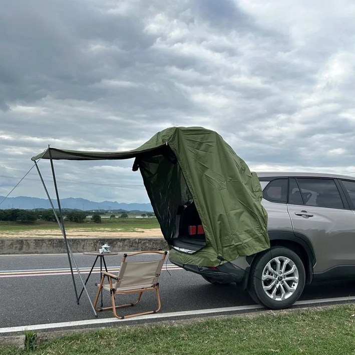 가남 차박텐트 차량용 텐트, 녹색