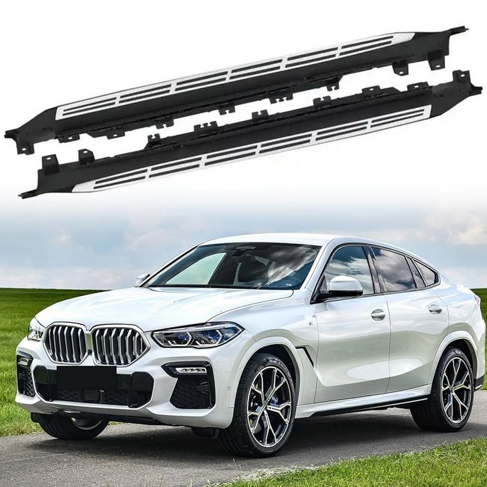 BMW X6 G06 20202025 러닝 보드 너프 바와 호환되는 사이드 스텝
