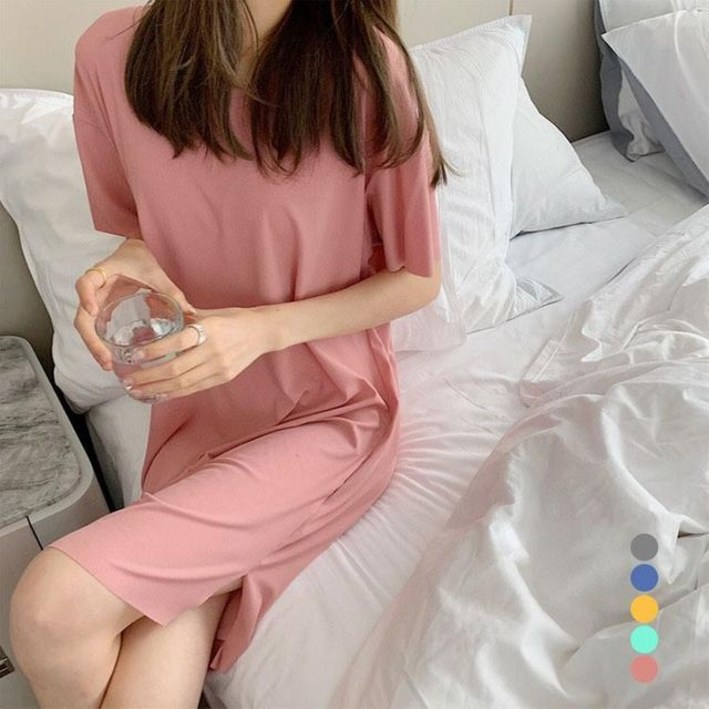 않는 여름원피스 데일리 여성 루즈핏 원피스 몸에붙지