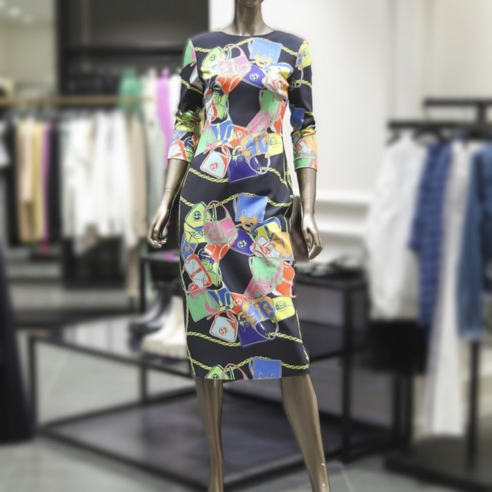 제시뉴욕 컬러패턴 슬림원피스 ME2-NROP1180