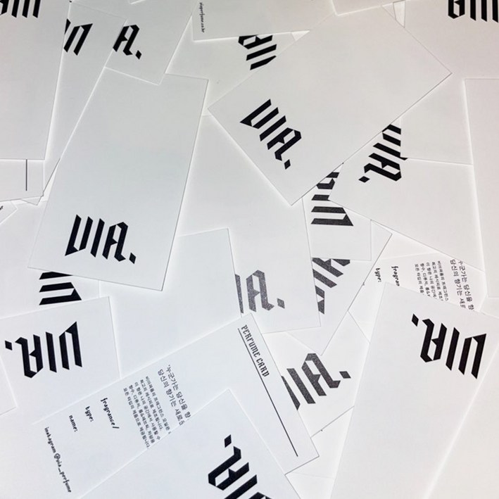 로라메르시에 니치향수 시향지 비아퍼퓸