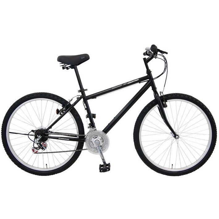 [삼천리자전거] 빅마운틴 21단 26인치 생활용 MTB 자전거 155cm~, 블랙, 1개, 170cm