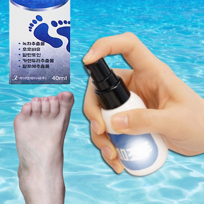 손 발톱 무좀 발바닥 발가락 사이습진 각화형 각질 지간형 발냄새제거제 40ml