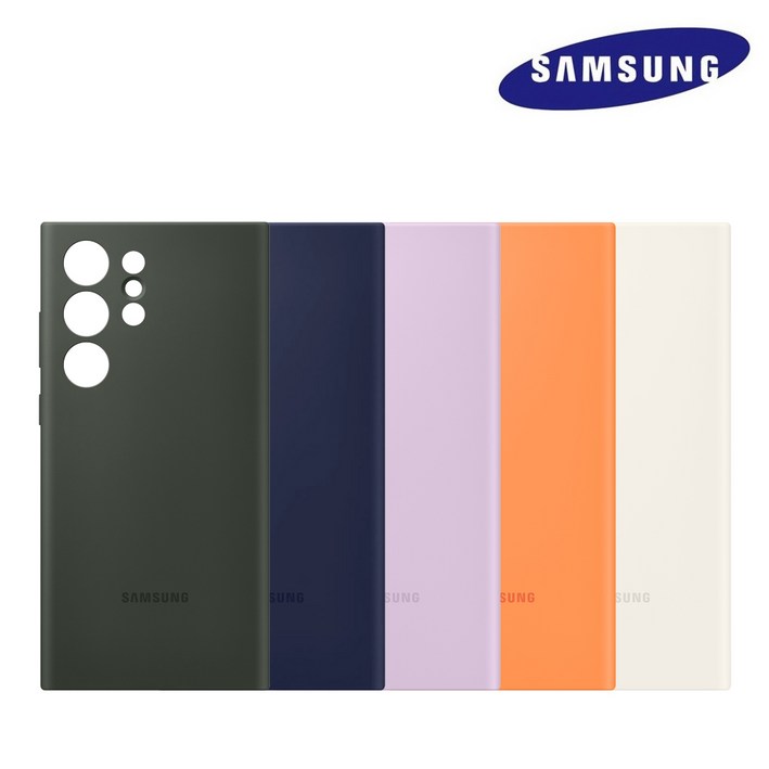 삼성 정품 갤럭시 S23울트라 실리콘 케이스 EFPS918 N