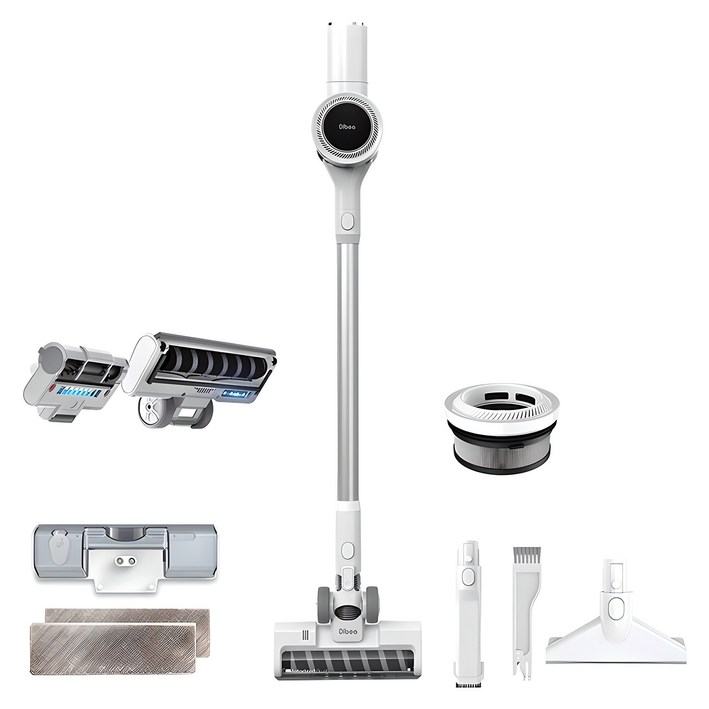 디베아 진공 무선 스틱형청소기 차이슨, 스노우 화이트, ALLNEW22000+