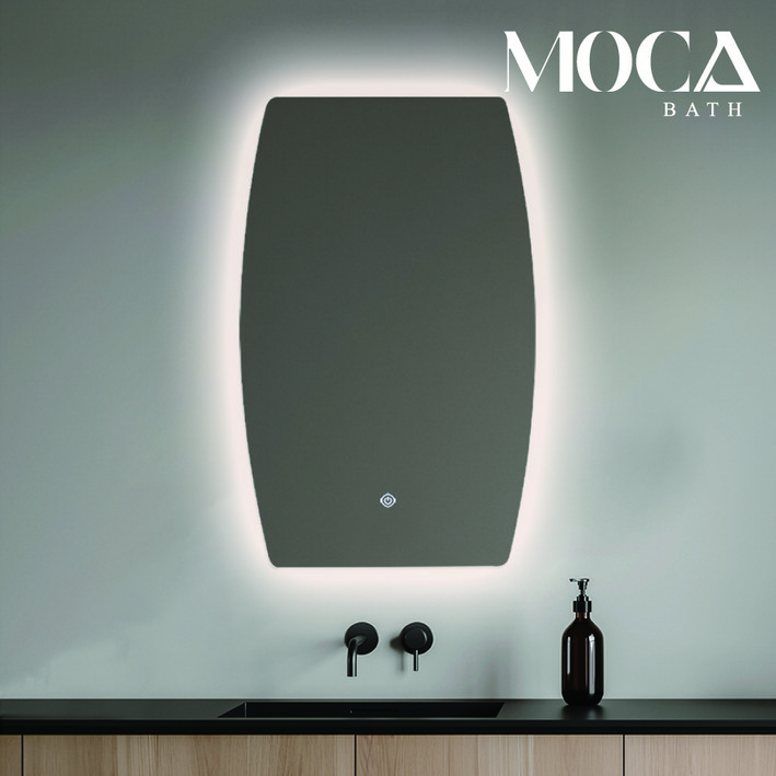 모카바스 LED 조명 거울 3색 밝기조절 4종, 항아리 LED 조명 거울