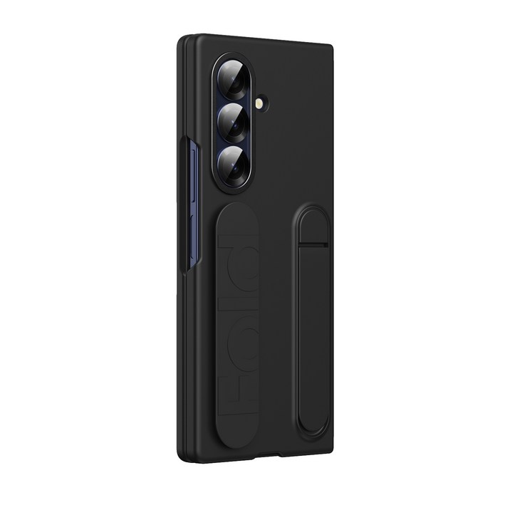 갤럭시 Z 폴드34567 호환 실리콘 그립케이스 with 스탠드 필림 휴대폰 케이스 수납 거치대 풀백 케이스