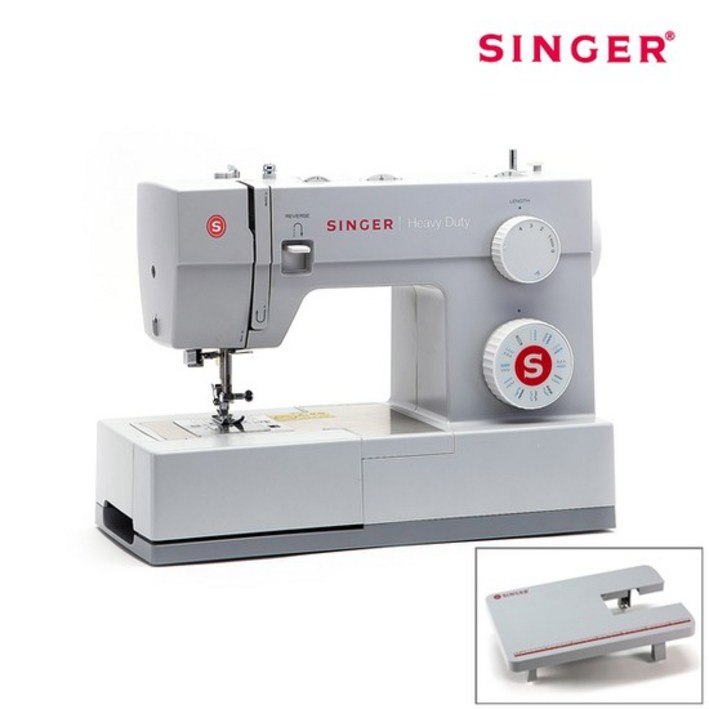 정품노루발15종 포함 싱거 준공업용 디럭스 미싱 4423 확장테이블 패키지, 상세설명 참조, 없음