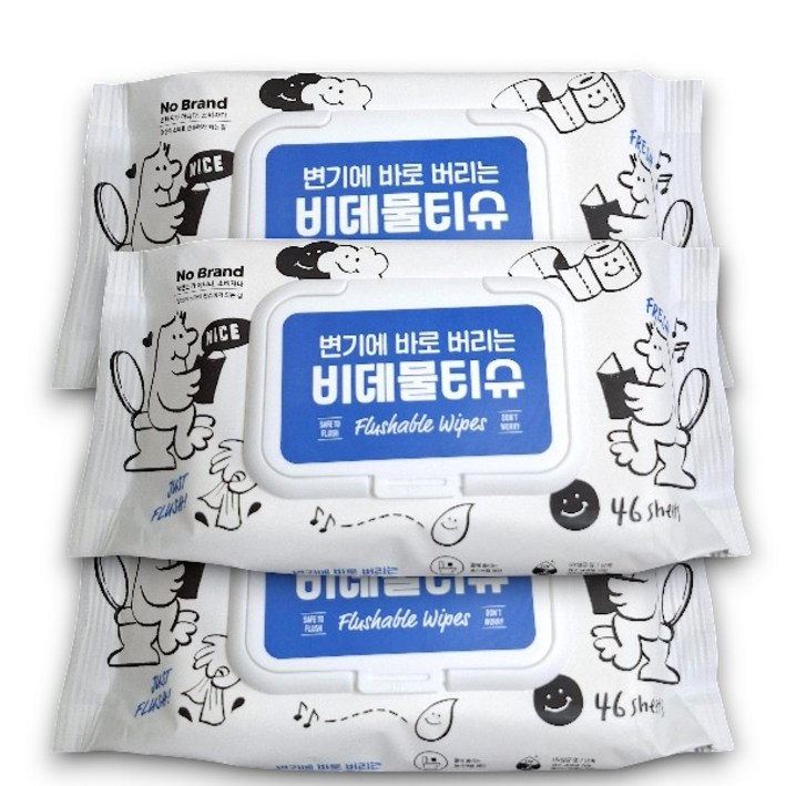 노브렌드 비데물티슈