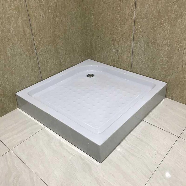 간이 샤워부스 바닥 시스템 샤워실 80x80x15