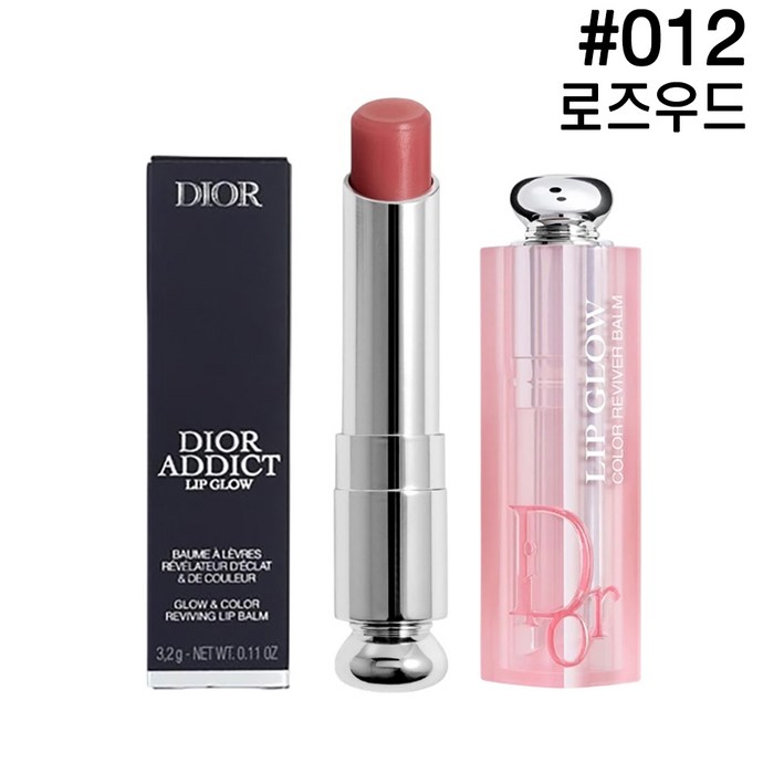국내백화점정품당일출고디올 어딕트 립 글로우 립밤 립케어 무료선물포장, 012ROSEWOOD새포장선물포장, 3.2g, 1개