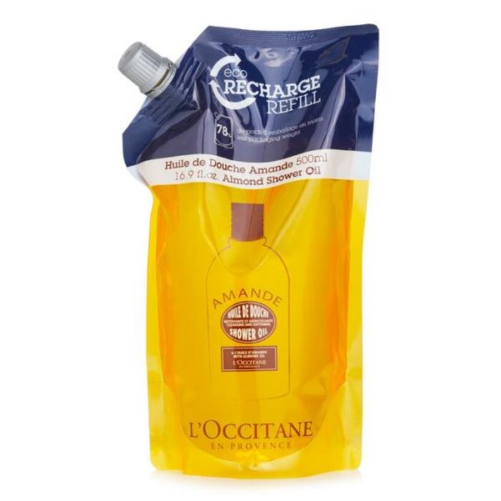 록시땅 아몬드 클렌징  샤워 오일 에코 리필 500ml