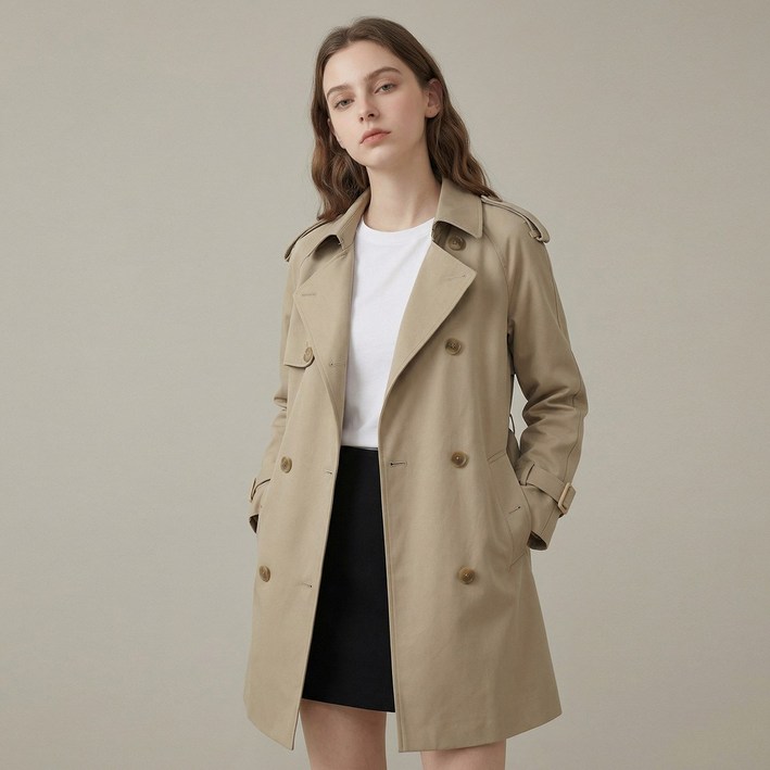 클라셰 미디베이직트렌치코트벨트SETCB5FCT002C