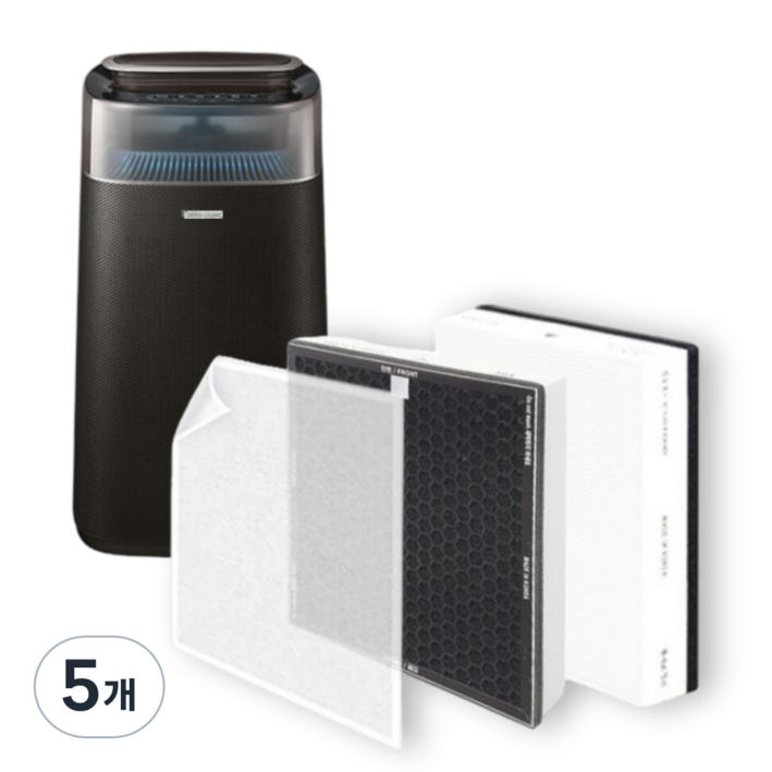 삼성 블루스카이 해파+탈취+필터세이퍼 필터세트 CFX-C100D 전용 호환, 5.CFX-C100D 프리미엄형, 5개