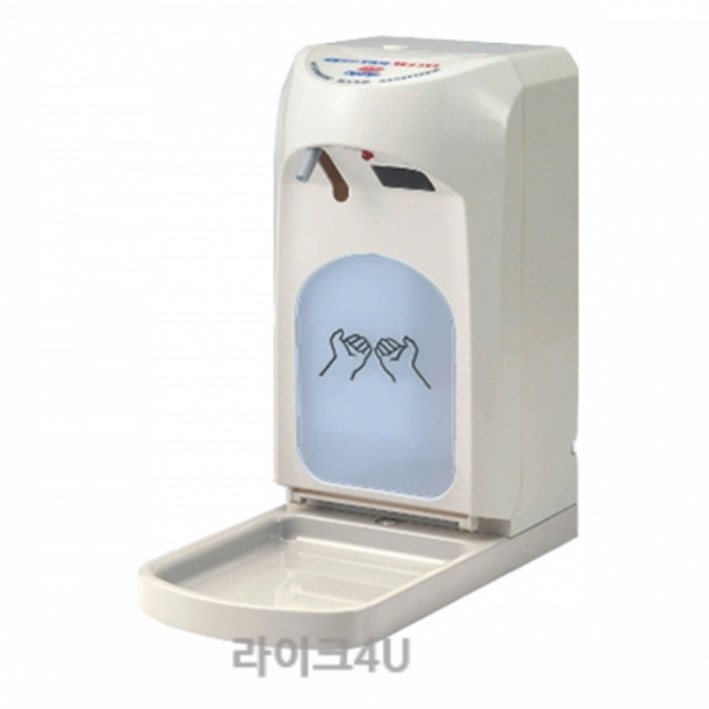 HTM 자동 손소독기 HTM620 전기 건전지식 겸용방식, 아리보리, HTM620