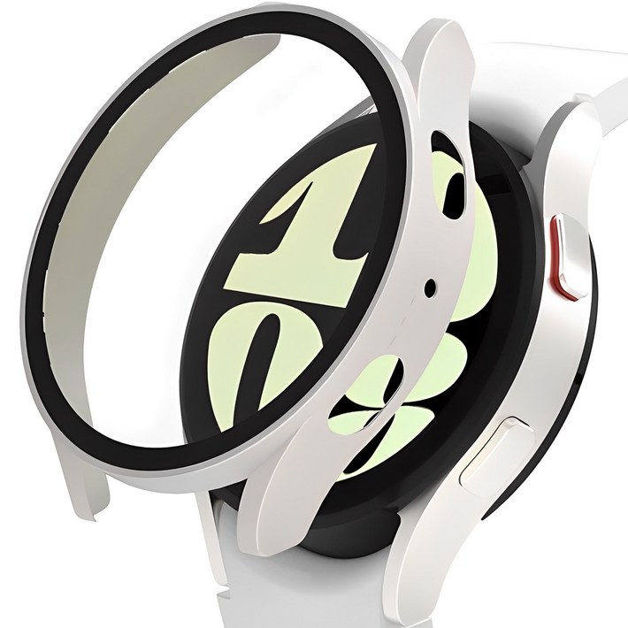 로랜텍 갤럭시워치 케이스 풀커버 액정보호 강화유리