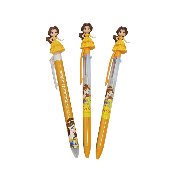 디즈니프린세스 벨 볼펜세트 B 0.5mm