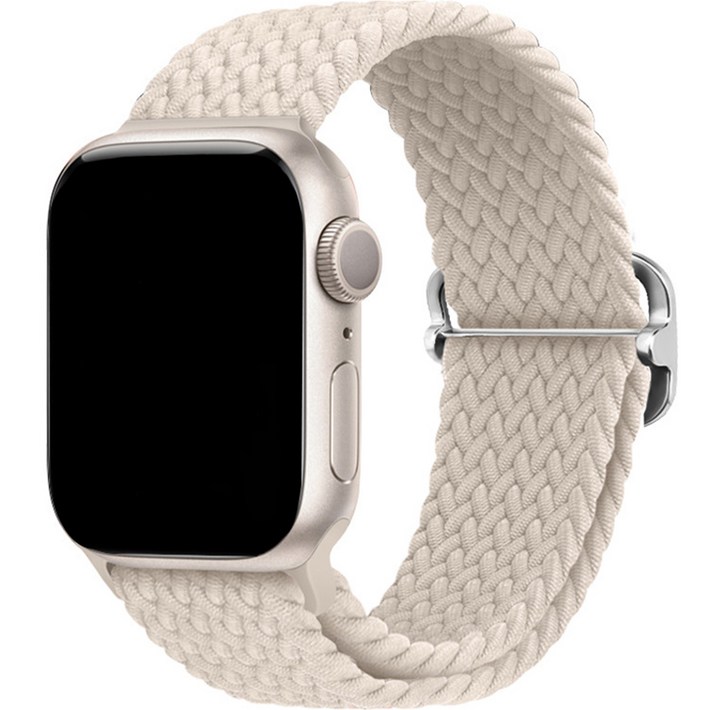 워치스탠다드애플워치브레이드솔로루프버클형, 아이보리