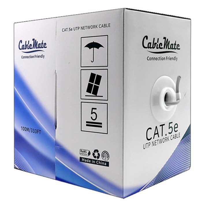 케이블메이트 CAT.5e UTP 제작용 박스형 랜케이블 CM1071