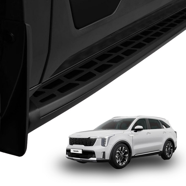 메이튼 사이드스텝 블랙 고객직접설치, 쏘렌토 MQ4 페이스리프트, 기아