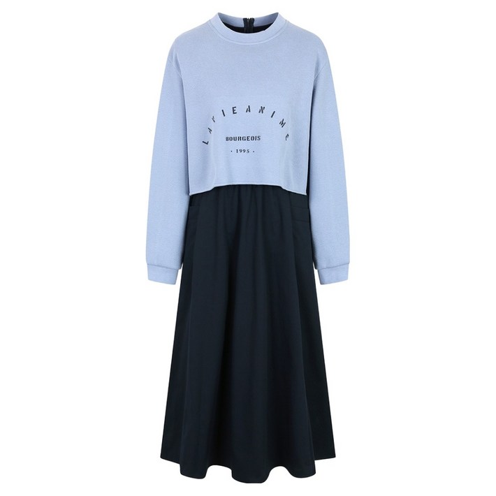 나이스클랍 레이어드 원피스 N234MWOA20