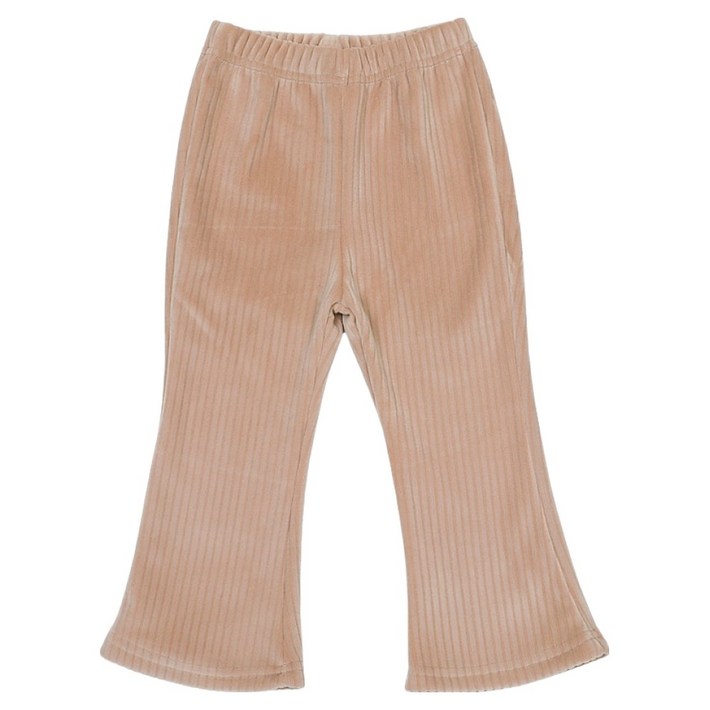 레인보우키즈 아동용 말랑 골지 나팔팬츠