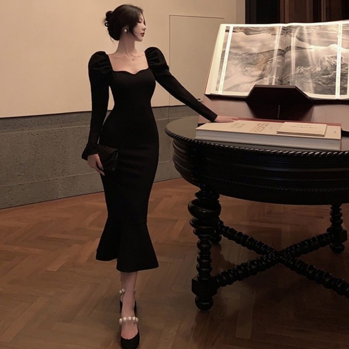 포플러앤씨 여성용 노세로카 머메이드 원피스 P25WOPS092910