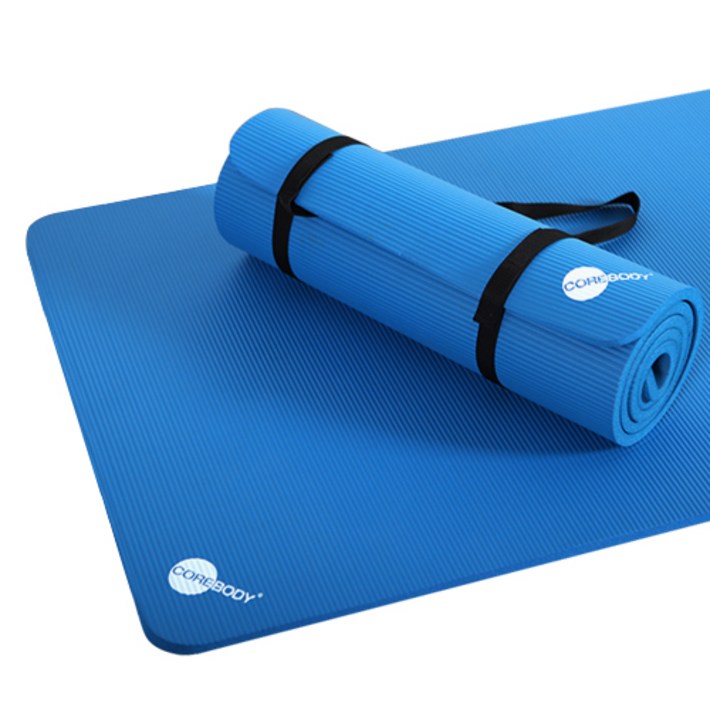 코어바디 NBR 매트 10mm, 블루, 1개